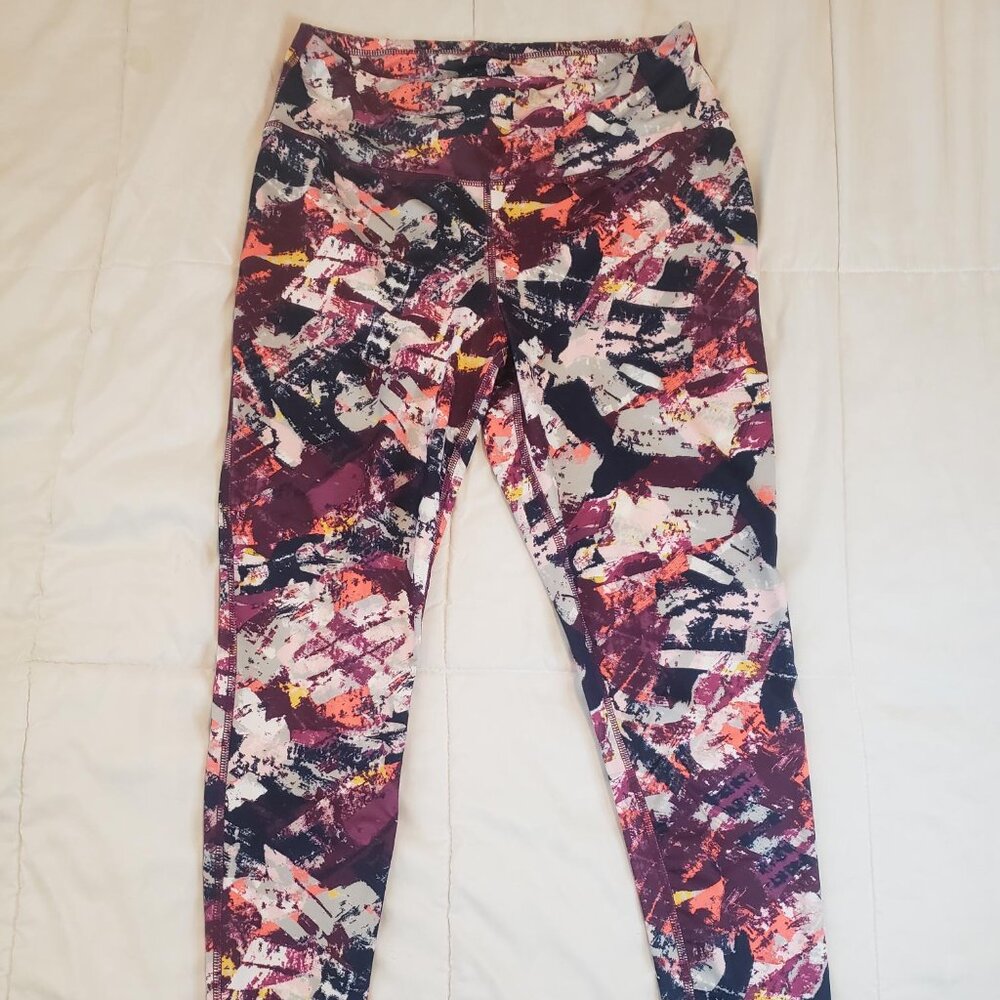 Zelos Women's Leggings Size Curvy 1X XL Activewear Pants